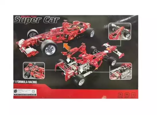 Brick F1 Super Car 3335, деталей 1242 шт